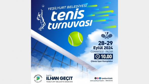 Yeşilyurt Belediyesi'nden Tenis Turnuvası!