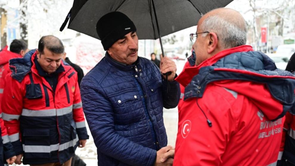 Başkan Er, Saha Çalışmalarına Devam Ediyoruz