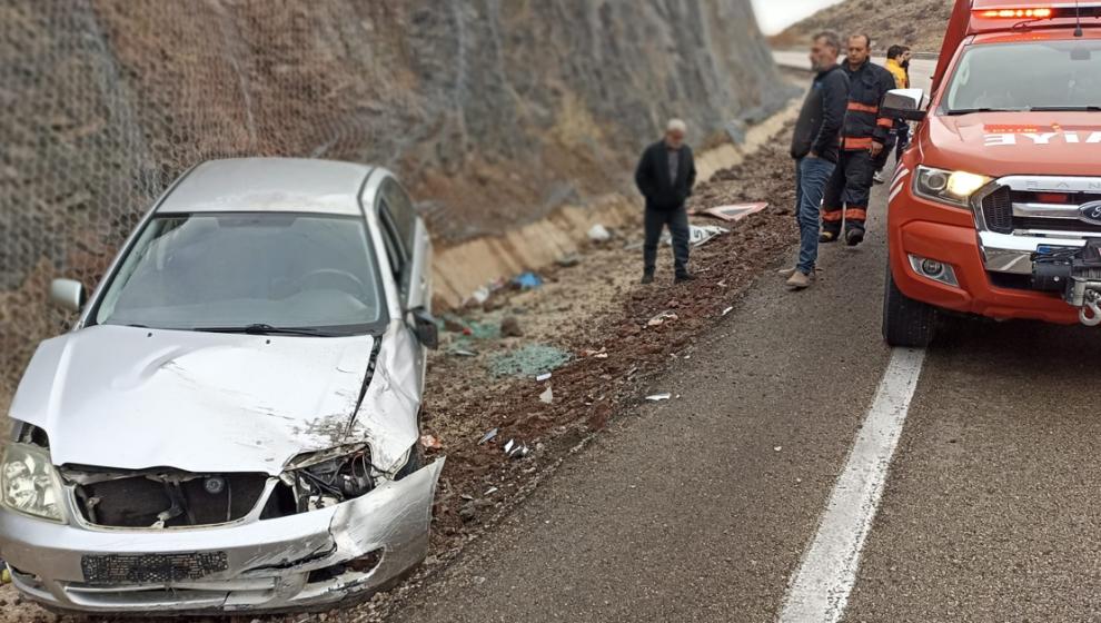 Malatya'da trafik kazası: 1 yaralı