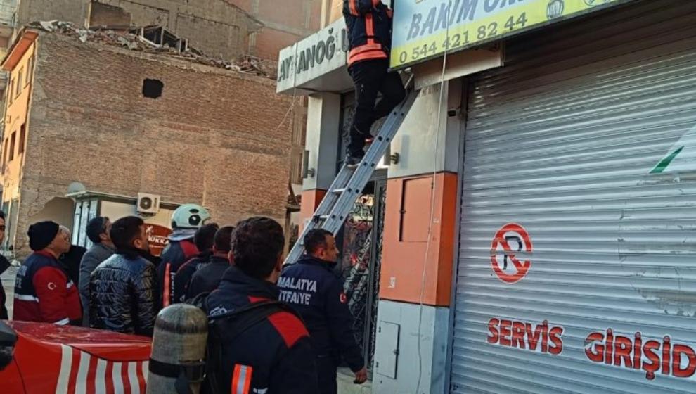 İnönü Mahallesi’nde  Yangın..