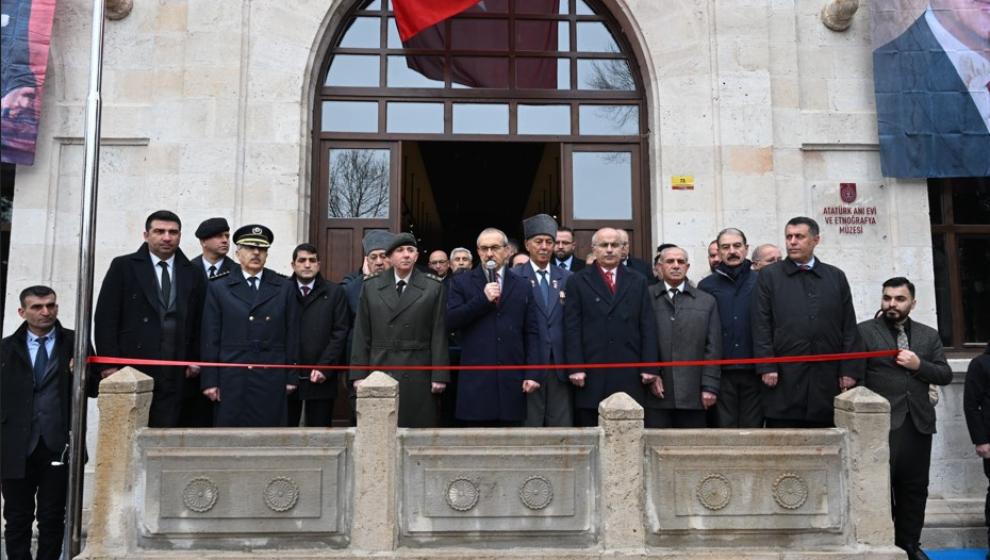 Atatürk'ün Malatya'ya Gelişinin 94. Yıl dönümü Kutlandı.