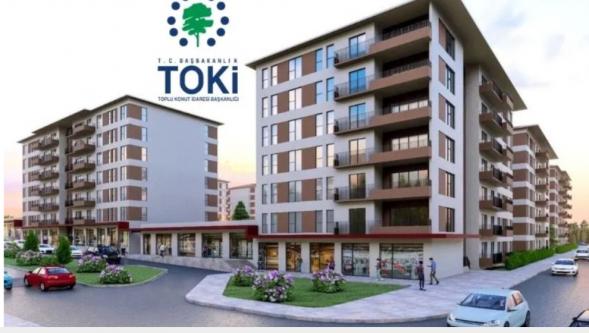 644 Toki Konutu  Kurası  saat 14.00'te çekilecek.