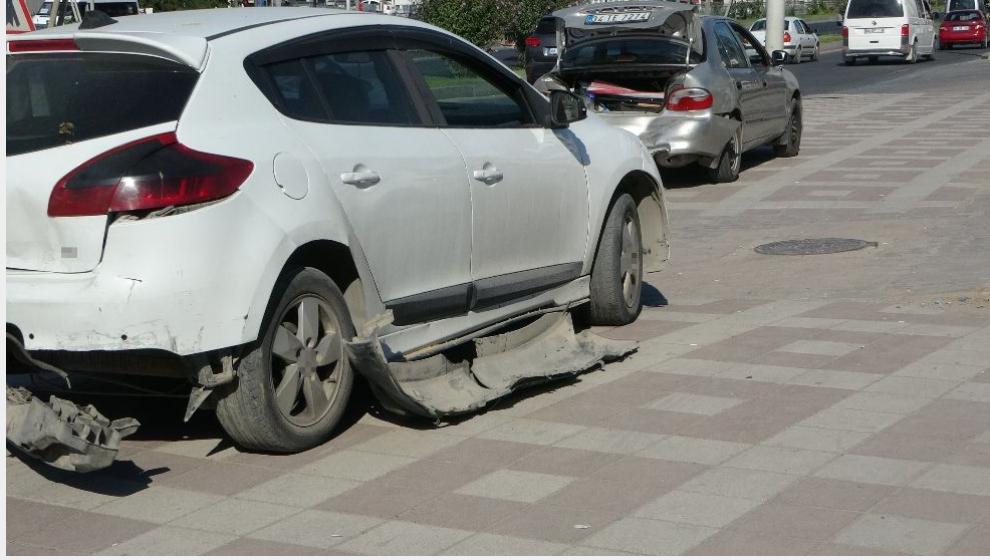 Trafik kazası   1  Yaralı
