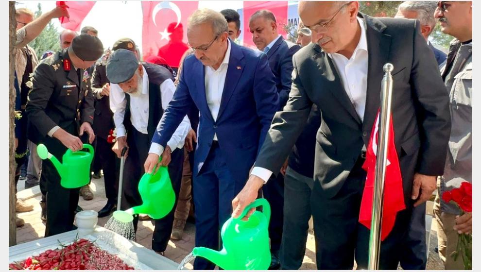 15 Temmuz Şehitlerine  , Şehir Mezarlığı'nda Anma  Töreni  Gerçekleştirildi.