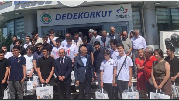 Başkan Sami Er'den LGS Şampiyonlarına özel kutlama