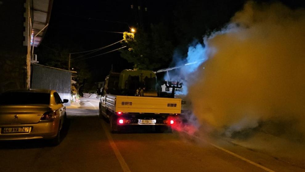 Darende’de Haşere Mücadelesi