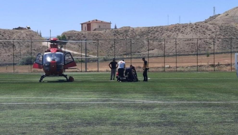 Darende'den, Hava Ambulansıyla  Sevk...