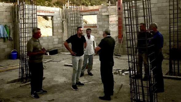 Başkan Ulutaş, Keklikpınar Mah.Cami İnşatını İnceledi.