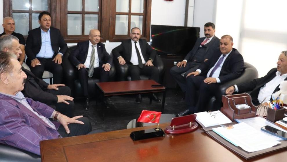 MHP Heyetinden MESOB Başkanı Keskin’e ziyaret