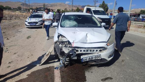 Akçadağ'da Ölümlü Trafik Kazası..