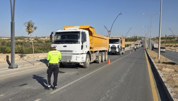 Hafriyat Kamyonlarına "Nihayet"  Sıkı Denetim