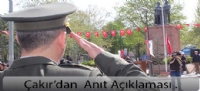 Büyükşehir Belediye Başkanı Çakır'dan anıt açıklaması