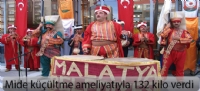 Mide küçültme ameliyatıyla 132 kilo verdi