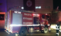 Malatya'da öğrenci yurdunda korkutan yangın