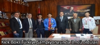 Kick-Boks Türkiye Şampiyonasında 3.ncü oldular