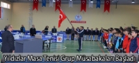 Yıldızlar Masa Tenisi Grup Müsabakaları Başladı