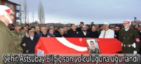 Şehit Astsubay Bilgiç son yolculuğuna uğurlandı