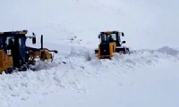 Kardan kapanan yolların tamamı açıldı