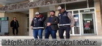 Malatya'da FETÖ/PDY soruşturması: 1 tutuklama