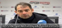 Büyükşehir Gaziantepspor Metin Diyadin istifa etti
