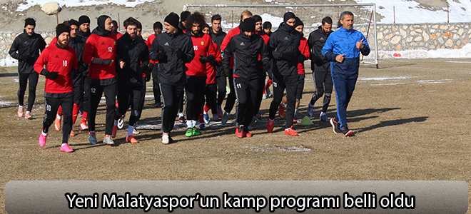 Yeni Malatyaspor’un kamp programı belli oldu