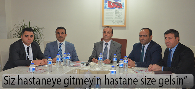 Siz hastaneye gitmeyin hastane size gelsin”
