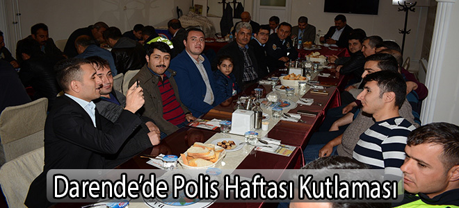Darende’de Polis Haftası Kutlaması