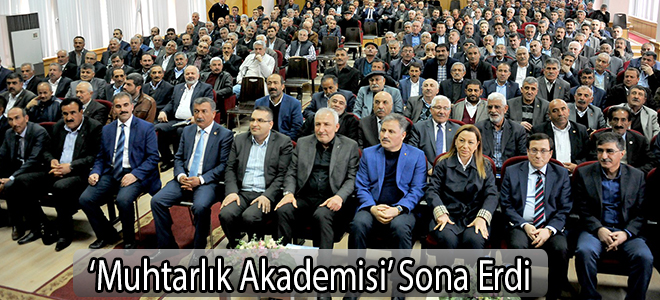 ‘Muhtarlık Akademisi’ Sona Erdi