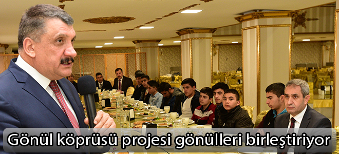 Gönül köprüsü projesi gönülleri birleştiriyor