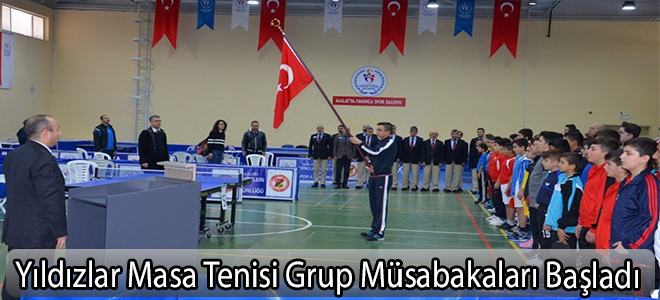 Yıldızlar Masa Tenisi Grup Müsabakaları Başladı
