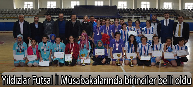 Yıldızlar Futsal İl Müsabakalarında birinciler belli oldu