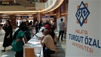 Turgut Özal Üniversitesi Tanıtım Günleri Malatya Park AVM'de Başladı