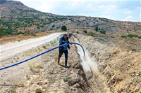 Hekimhan İlçesi Güzelyurt Mahallesinde Altyapı Çalışmaları