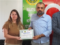 Malatya'da Başarılı Kursiyerlere Sertifika Verildi