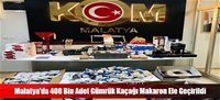 Malatya'da 408 Bin Adet Gümrük Kaçağı Makaron Ele Geçirildi