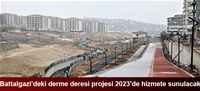 Battalgazi'deki derme deresi projesi 2023'de hizmete sunulacak