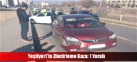 Yeşilyurt'ta Zincirleme Kaza: 1 Yaralı