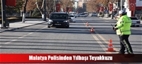 Malatya Polisinden Yılbaşı Teyakkuzu