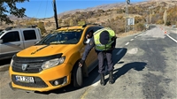 Malatya'da Jandarmadan Zorunlu Kış Lastiği Denetimi