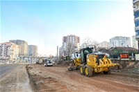 Gürkan, İsmet Paşa Caddesi'ndeki Yol Çalışmalarını İnceledi