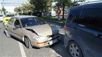 Malatya'da Trafiği Kilitleyen Zincirleme Kaza