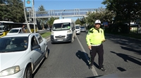 Malatya'da Trafiği Kilitleyen Zincirleme Kaza