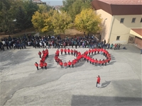 Malatya'da Öğrencilerden Cumhuriyet'in 100. Yılına Özel Koreografi