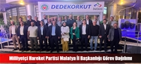 Milliyetçi Hareket Partisi Malatya İl Başkanlığı Görev Dağılımı