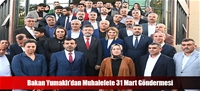 Bakan Yumaklı'dan Muhalefete 31 Mart Göndermesi