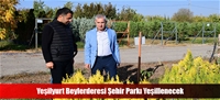 Yeşilyurt Beylerderesi Şehir Parkı Yeşillenecek