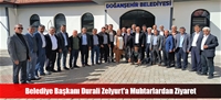 Belediye Başkanı Durali Zelyurt'a Muhtarlardan Ziyaret