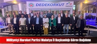 Milliyetçi Hareket Partisi Malatya İl Başkanlığı Görev Dağılımı