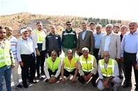 Tüfenkci, Yenice Göleti İnşaat Sahasında İncelemelerde Bulundu