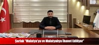 Şarlak “Malatya'ya ve Malatyalıya İhanet Ediliyor”